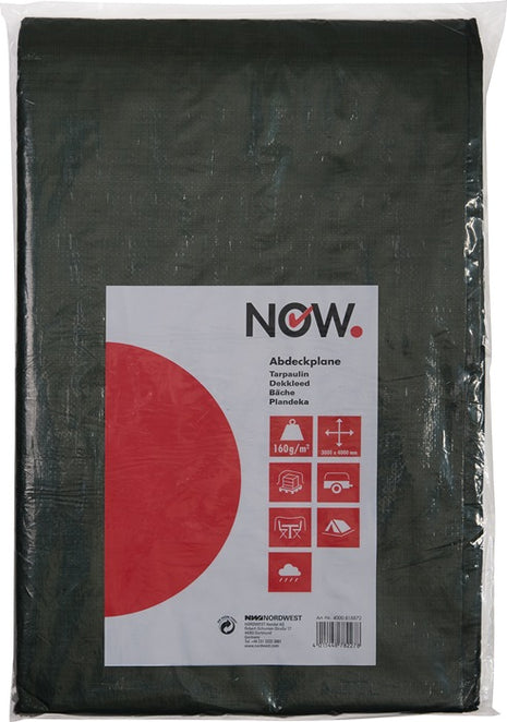 NOW lona de tela Super Tarp ancho 3000 x largo 4000 mm (4000818872)