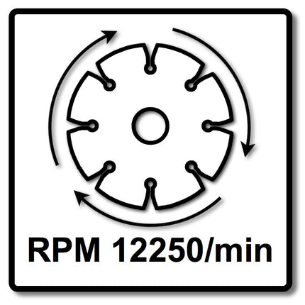 Makita Diamak 125 mm 25 Stk. ( 25x D-61139 ) Diamant Trennscheibe für Stein, Beton Aufnahme 22,23 mm - Toolbrothers