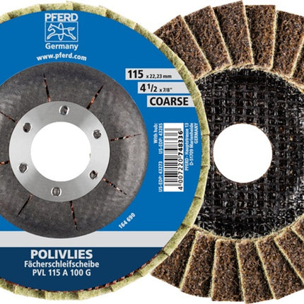 Disco dentado PFERD POLIVLIES Ø 115 mm grano grueso (4000842601)