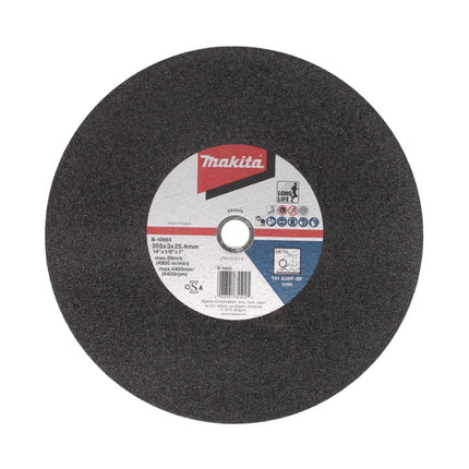 Makita LW 1400 Trennschleifmaschine 2.200 Watt + 5 x Long Life Metall Trennscheiben - Toolbrothers