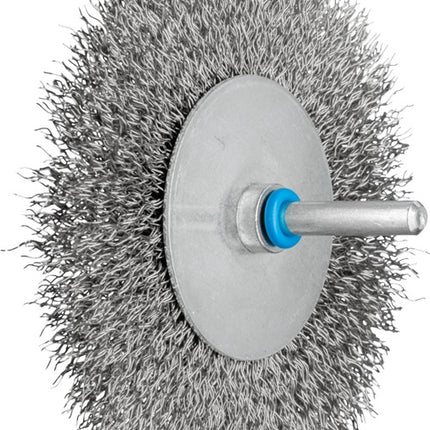 Cepillo redondo PFERD RBU 10010/6 INOX0,30 Ø 100 mm 6 mm espesor alambre 0,3 mm (4000843596)