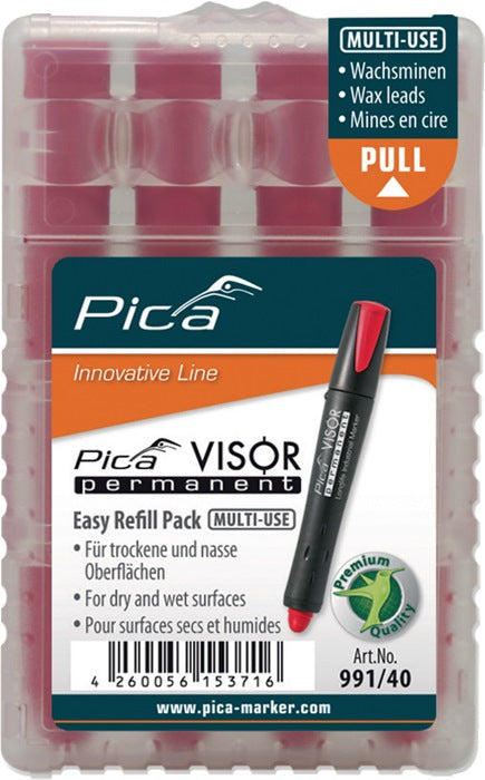 PICA Minenset Visor permanent 4x rouge ( 4000871368 )