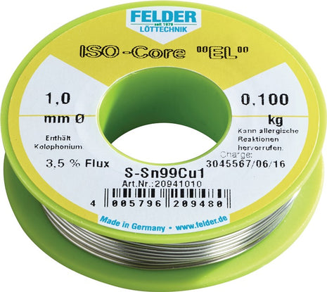 Fil à souder FELDER ISO-Core® EL 1 mm (4000872788)