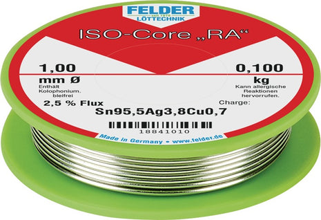 Hilo de soldar FELDER ISO-Core® RA 1 mm (4000872792)