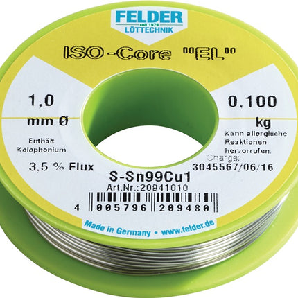 Hilo de soldadura FELDER ISO-Core® EL 1,5 mm (4000872799)