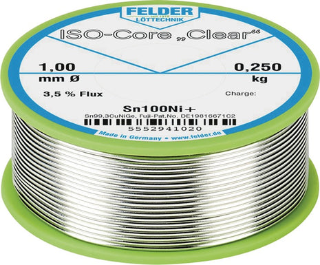 Fil à souder FELDER ISO-Core® Clear 1 mm (4000872821)