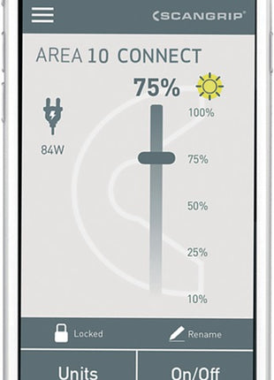 Reflektor LED SCANGRIP AREA 10 CONNECT 84 W 1000 - 10000 lm ( 4000873481 )