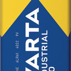 Batería VARTA Industrial PRO 9 V 6AM6 bloque 9V 630 mAh ( 4000876104 )