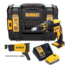 DeWalt DCF 620 E1T cordless drywall screwdriver 18 V 30 Nm brushless + 1x Powerstack battery 1.7 Ah + charger + TSTAK