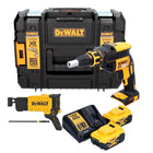 DeWalt DCF 620 P2T atornillador en seco sin cable 18 V 30 Nm sin escobillas + 2x batería recargable 5,0 Ah + cargador + TSTAK