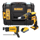DeWalt DCF 620 NT cordless drywall screwdriver 18 V 30 Nm brushless + 1x Powerstack battery 5.0 Ah + TSTAK - without charger
