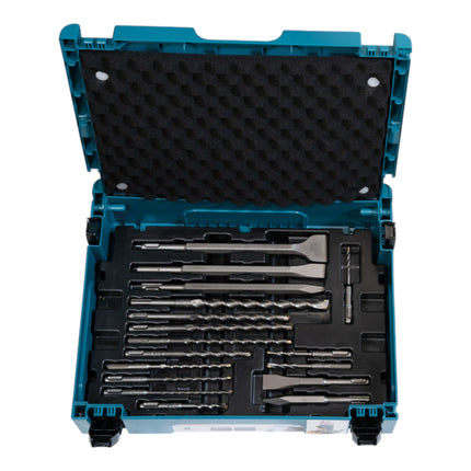 Makita E-17790 Drill and chisel set SDS-Plus 17 pcs. + Makpac