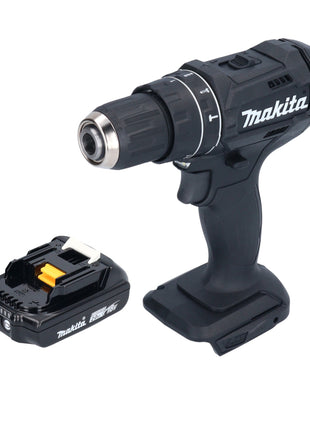 Makita DHP 482 A1B taladro percutor inalámbrico 18 V 62 Nm negro + 1x batería 2,0 Ah - sin cargador