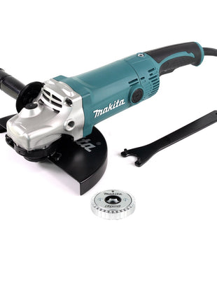 Makita GA 9050 R Winkelschleifer 2000W 230mm Solo + EZYNUT M14 Schnellspannmutter - Toolbrothers