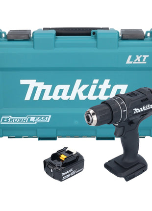 Makita DHP 482 M1KB taladro percutor inalámbrico 18 V 62 Nm negro + 1x batería 4,0 Ah + estuche - sin cargador