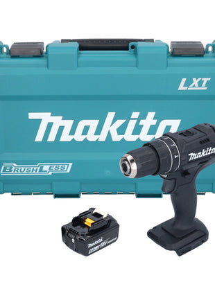 Makita DHP 482 G1KB Perceuse-visseuse à percussion sans fil 18 V 62 Nm noir + 1x batterie 6,0 Ah + coffret - sans chargeur