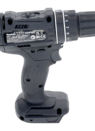 Makita DHP 482 A1JB taladro percutor inalámbrico 18 V 62 Nm negro + 1x batería 2,0 Ah + Makpac - sin cargador