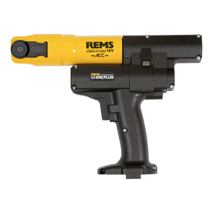 Rems Mini Press 14V ACC Basic Pack akumulatorowa prasa promieniowa 14,4 V 22 kN ( 578013 R220 ) + 1x akumulator 2,5 Ah + ładowarka + L-Boxx