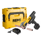 Prensa radial Rems Mini Press 14V ACC Basic Pack batería 14,4 V 22 kN (578013 R220) + 1x batería 2,5 Ah + cargador + L-Boxx