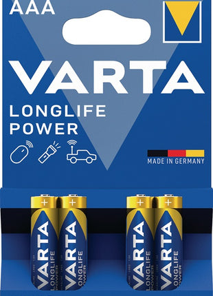 Batería VARTA Longlife Power 1,5 V AAA-AM4-Micro 1240 mAh (4000901810)