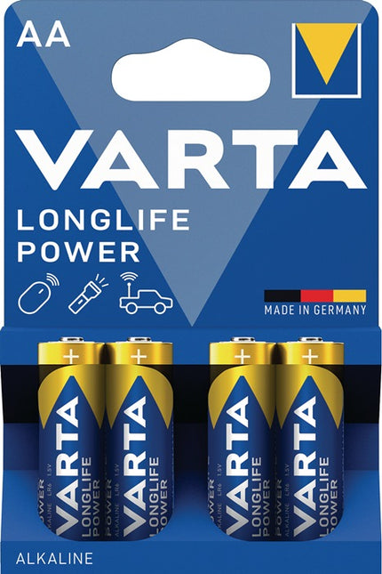 Pila VARTA Longlife Power 1,5 V AA-AM3-Mignon 2950 mAh ( 4000901811 )