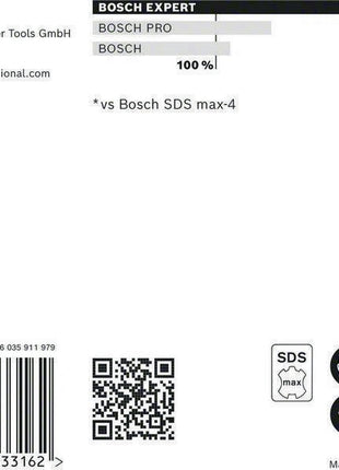 Taladro percutor BOSCH Expert SDS max-8X Ø 25 mm longitud útil 600 mm longitud 720 mm (4000909915)