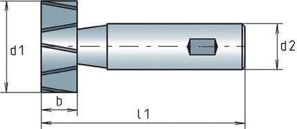 MAYKESTAG fresa de ranurar DIN 850 D tipo N D.7,5 mm ( 4117802222 )