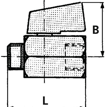 RIEGLER VALVE LINE mini valvola a sfera 13 mm 1/2 ( 4163000192 )