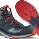 ALBATROS safety boots ULTRATRAIL BLACK MID size 43 black/red ( 4300700563 )