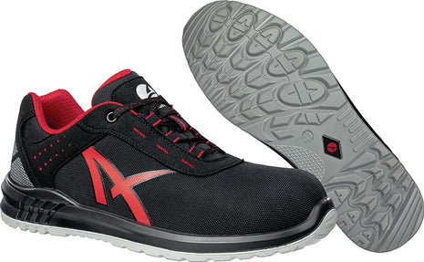 ALBATROS safety shoe GRID LOW size 41 black/red ( 4300700701 )