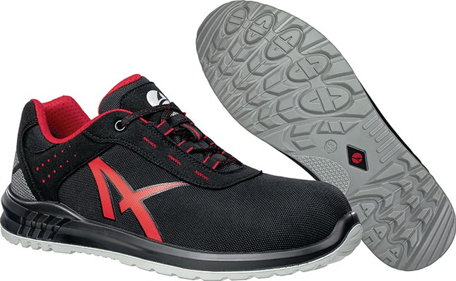 ALBATROS safety shoe GRID LOW size 46 black/red ( 4300700706 )