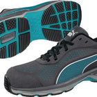 PUMA scarpa di sicurezza da donna FUSE KNIT taglia 39 grigio/blu ( 4300700823 )