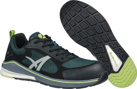 ALBATROS scarpa di sicurezza AER58 GREEN LOW taglia 41 nero/verde ( 4300700851 )