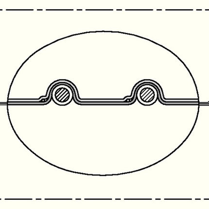 NORRES tubo di aspirazione e soffiaggio SuperFlex PVC 372 Ø interno 44-45 mm ( 4501400789 )