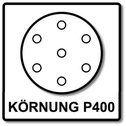 Festool STF D225 Disco de lijar Granat Soft P400 GR S/25 - 25 unidades ( 204228 )