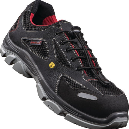 Zapato de seguridad STABILUS THILO LOW talla 43 negro/rojo (4703000073)