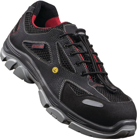 STABILUS chaussure de sécurité THILO LOW taille 43 noir/rouge (4703000073)