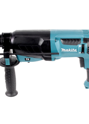 Makita HR 2630 X7 - 800 Watt 2,4 Joule Bohrhammer mit SDS - Plus Aufnahme im Koffer + Makita SDS-VPlus Bohrerset 12 tlg. - Toolbrothers