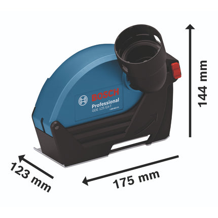 Bosch GDE 125 EA-T Profesjonalny system odciągowy z maską ( 1600A003DJ )