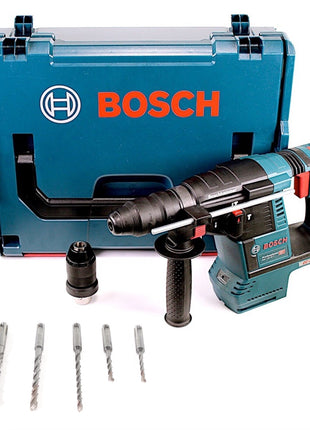 Bosch GBH 18V-26 F Akku Bohrhammer 18V 2,6J SDS-Plus in L-Boxx mit 5-tlg. SDS-VPlus Hammerbohrer-Set - Toolbrothers