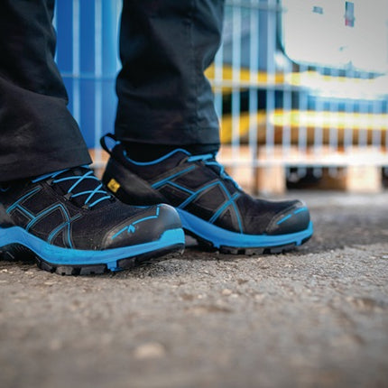 HAIX scarpa di sicurezza BE Safety 40.1 bassa taglia 8 (42) nero/blu ( 4721000007 )