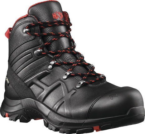 HAIX buty ochronne BE Safety 54 Mid rozmiar 6,5 (40) czarny/czerwony ( 4721000170 )