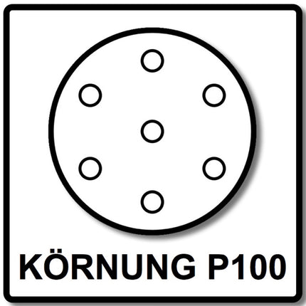 Festool STF D225 Disco de lijar Granat Soft 225 mm P100 GR S/25 - 25 unidades ( 204222 )