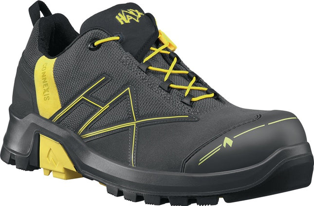 Zapato de seguridad HAIX CONNEXIS Safety+ talla 9 (43) gris/amarillo ( 4721000683 )