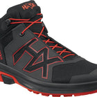 HAIX zapato de ocio CONNEXIS Go GTX mediados de tamaño 10 (45) negro / rojo ( 4721000715 )