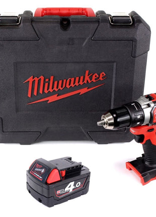 Milwaukee M18 BLDD 401 18 V Brushless Li-Ion Akku Bohrschrauber im Koffer + 1 x 4,0 Ah Akku - ohne Ladegerät - Toolbrothers