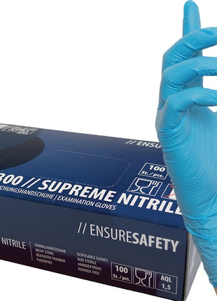 NITRAS guantes desechables SUPREME NITRILO talla S azul (8000236476)