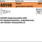 FISCHER Gipskartonduebel GKM L 31mm 8000257939  1 - toolbrothers