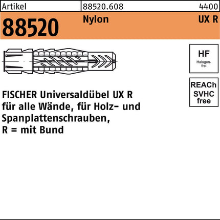 FISCHER Universalduebel UX D10xL60mm 8000258601  1 - toolbrothers