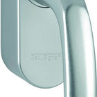 Manilla para ventana HOPPE Atlanta 0530/FR-408 aluminio F9 / color acero (8000347453)